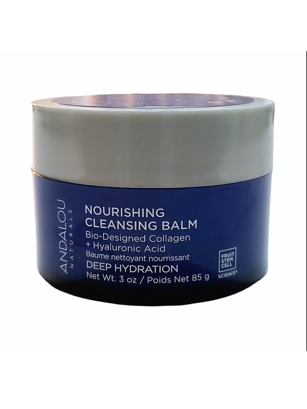 Andalou Naturals Nourishing Cleansing Balm Deep Hydration 3 oz Vegan New